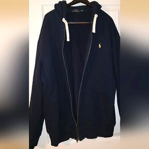 2XLT Ralph Lauren Polo Men's 2 piece Sold as a set (Zip up Hoodie and Pants)